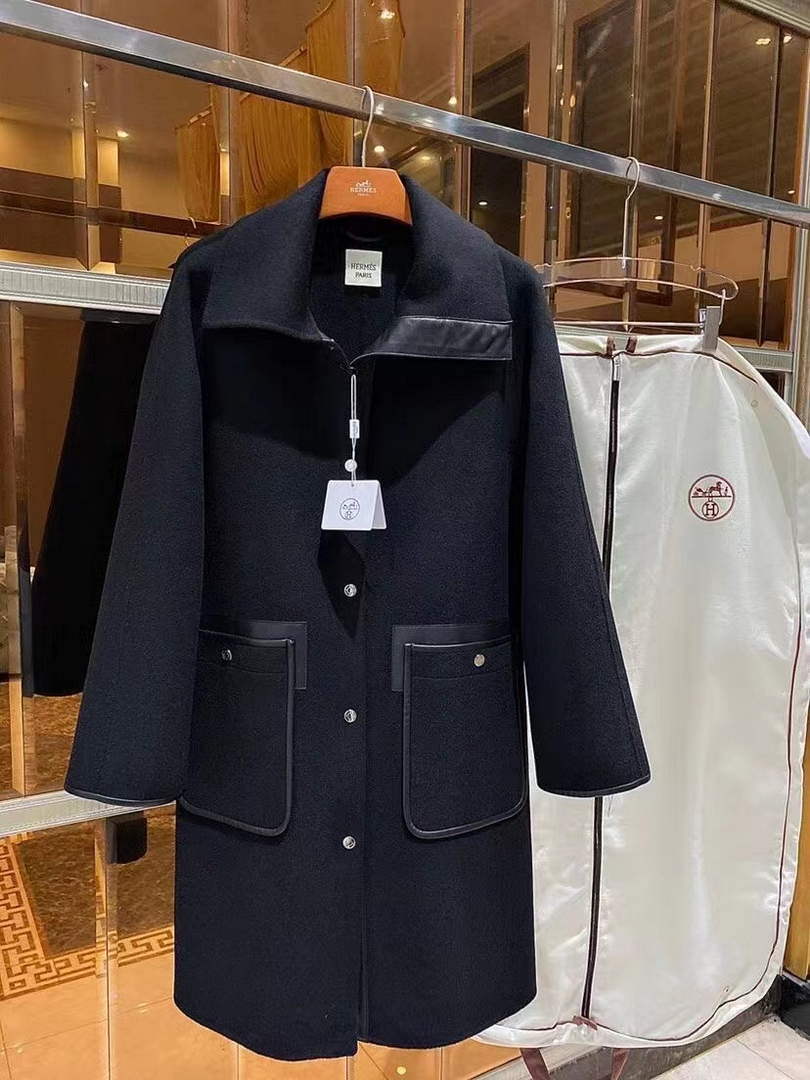 Hermes H2H0129DA0234 Women's Fashion Clothing Coat H33272