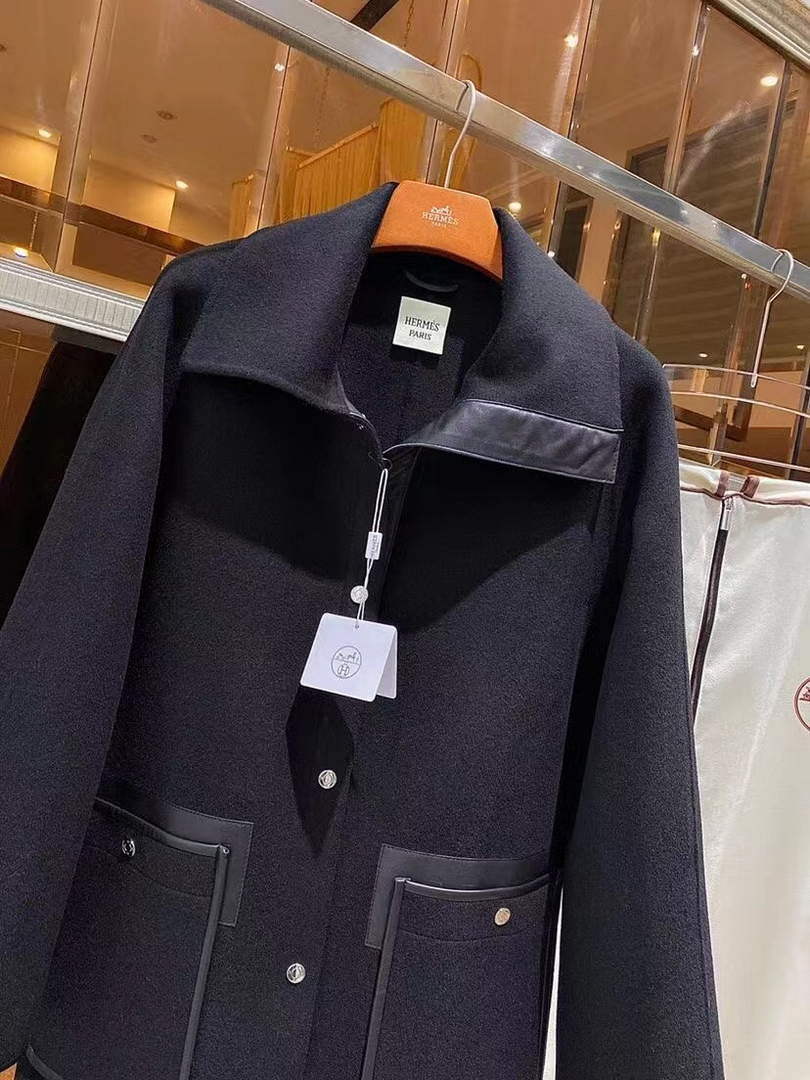 Hermes H2H0129DA0234 Women's Fashion Clothing Coat H33272