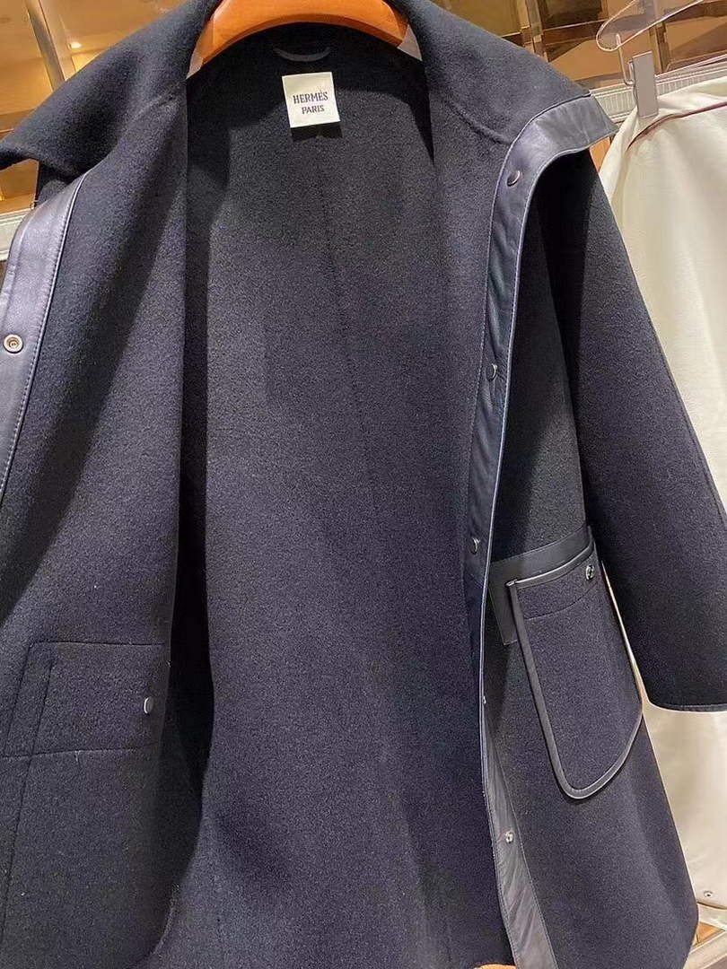 Hermes H2H0129DA0234 Women's Fashion Clothing Coat H33272