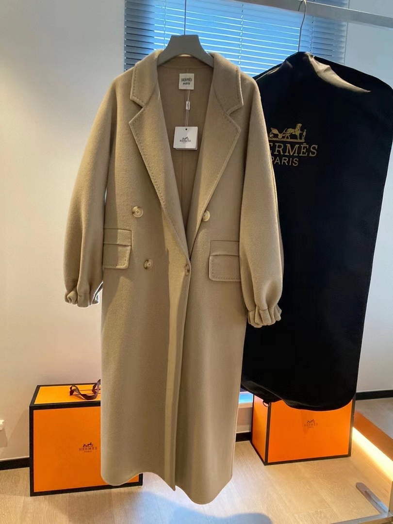 Hermes H2H0129DA0234 Women's Fashion Clothing Coat H33275