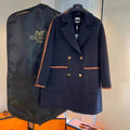 Hermes H2H0129DA0234 Women's Fashion Clothing Coat H33277 - S - View 1