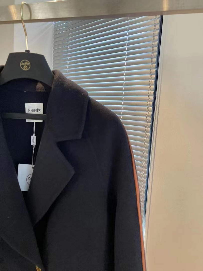 Hermes H2H0129DA0234 Women's Fashion Clothing Coat H33277