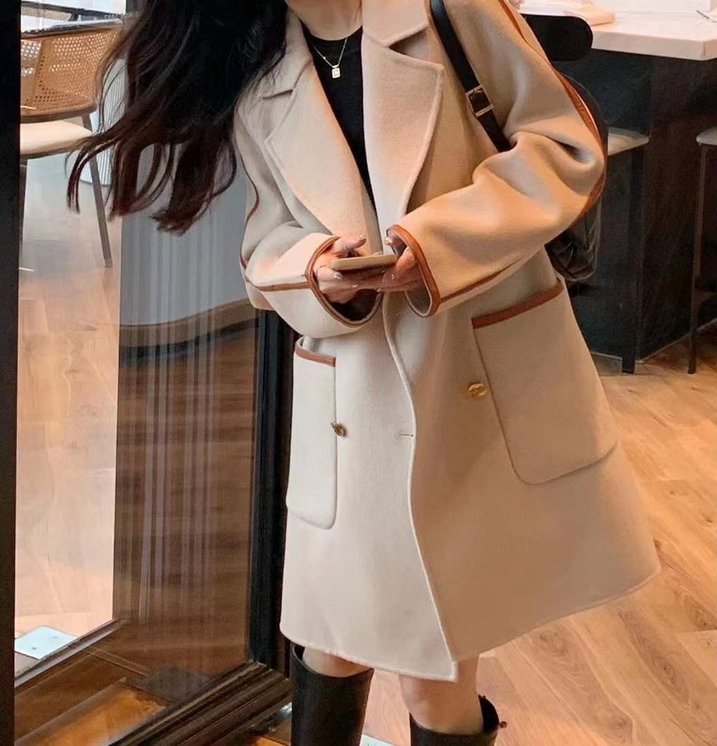 Hermes H2H0129DA0234 Women's Fashion Clothing Coat H33278