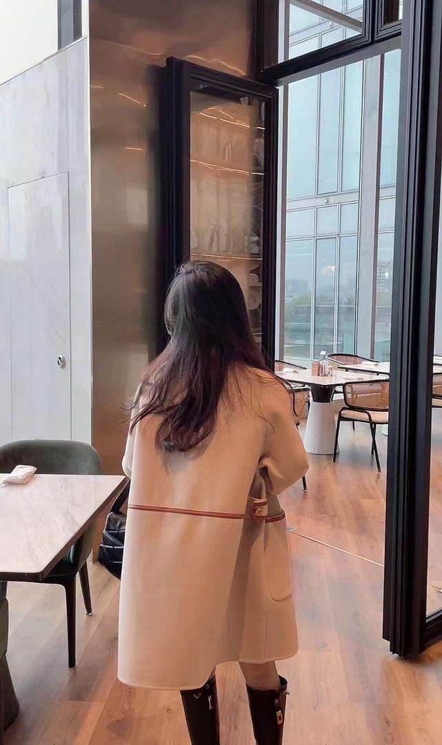 Hermes H2H0129DA0234 Women's Fashion Clothing Coat H33278