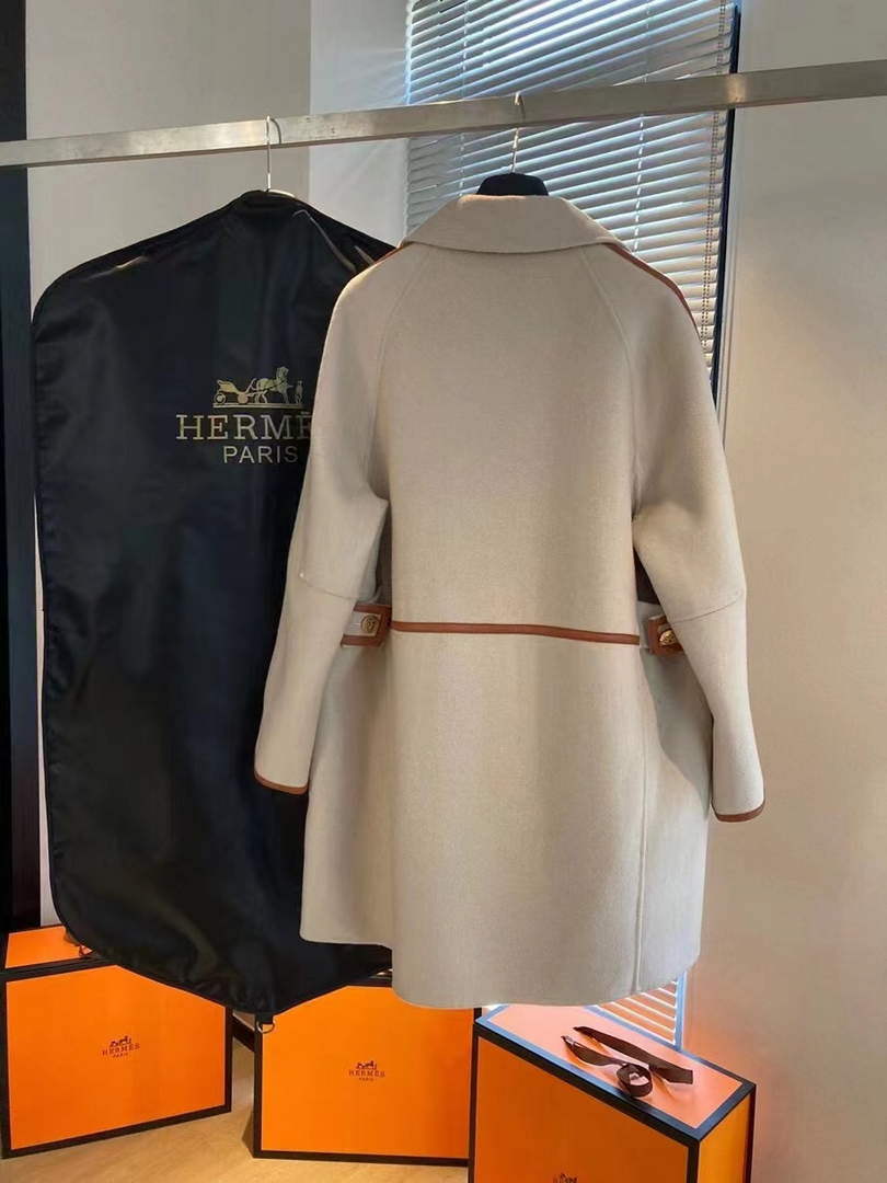 Hermes H2H0129DA0234 Women's Fashion Clothing Coat H33278
