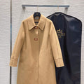 Hermes H2H0129DA0234 Women's Fashion Clothing Coat H33280 - S - View 1