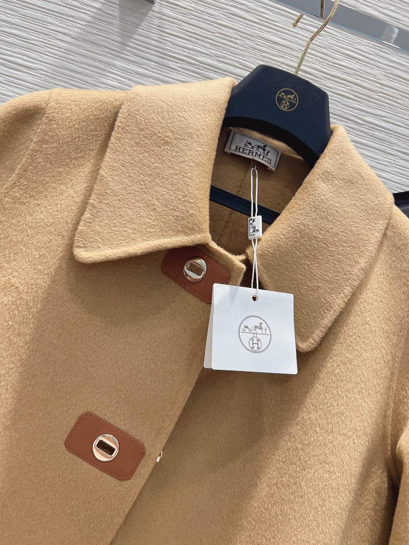 Hermes H2H0129DA0234 Women's Fashion Clothing Coat H33280