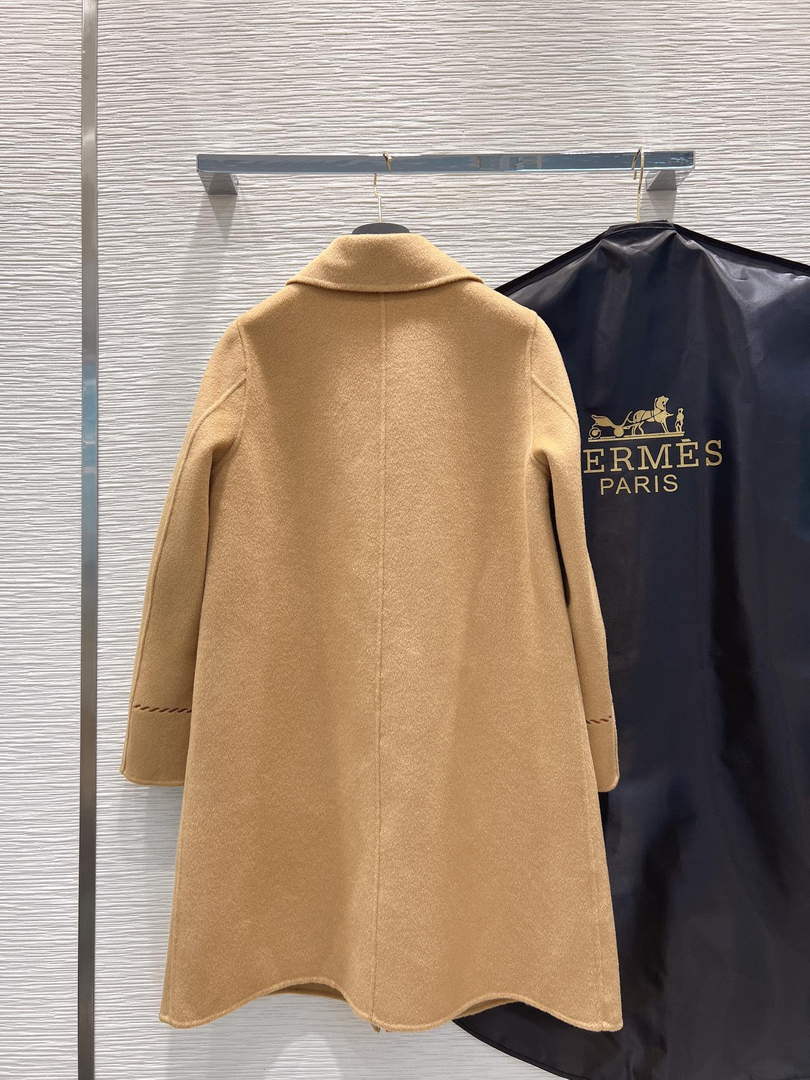 Hermes H2H0129DA0234 Women's Fashion Clothing Coat H33280