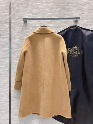 Hermes H2H0129DA0234 Women's Fashion Clothing Coat H33280 - S - View 8