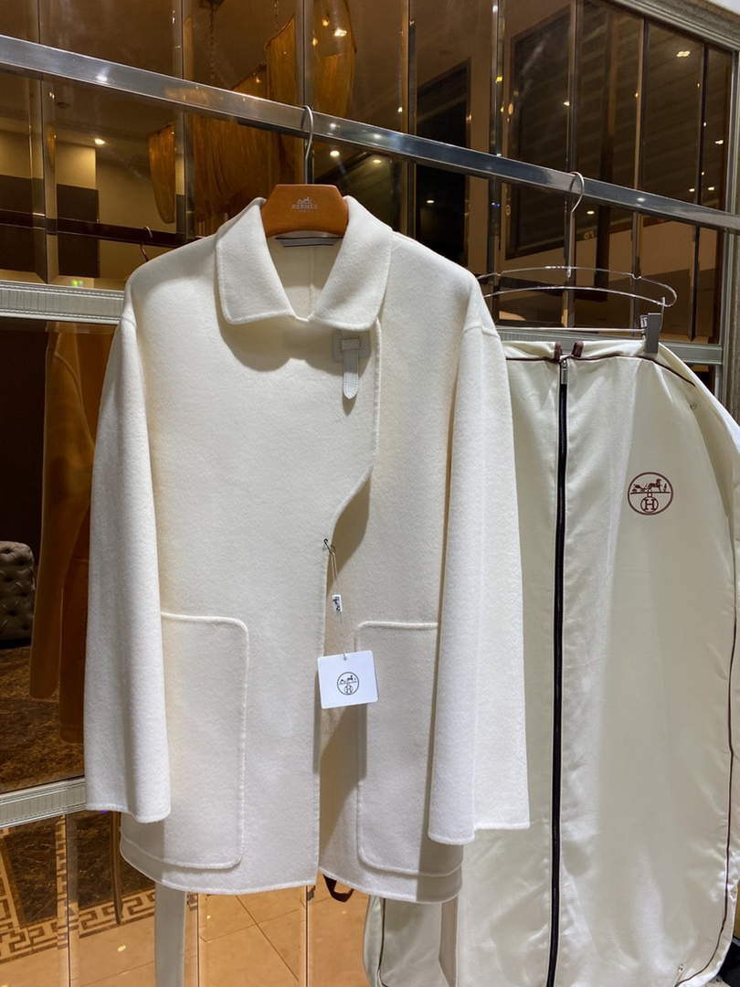 Hermes H2H0129DA0234 Women's Fashion Clothing Coat H33281