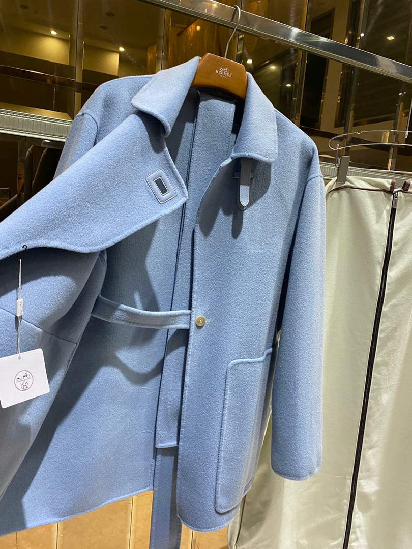 Hermes H2H0129DA0234 Women's Fashion Clothing Coat H33282