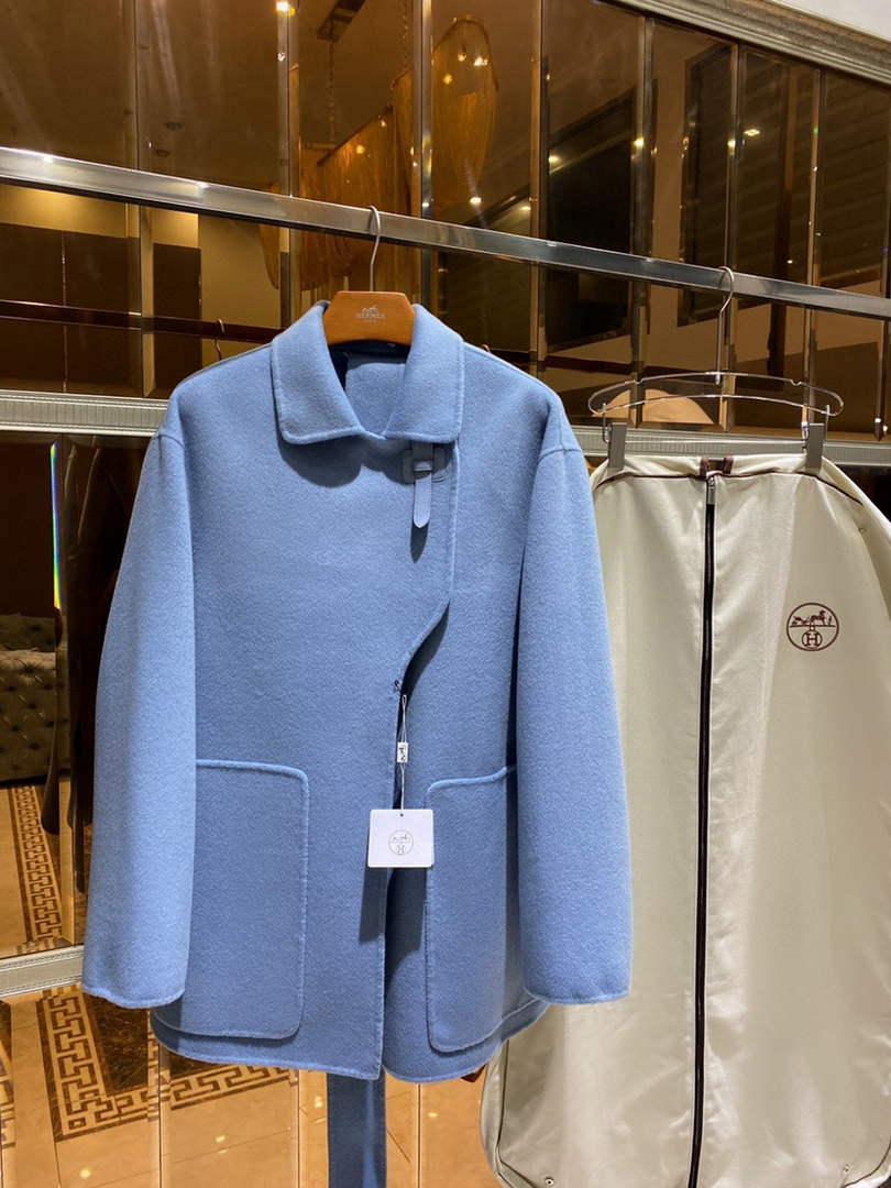 Hermes H2H0129DA0234 Women's Fashion Clothing Coat H33282