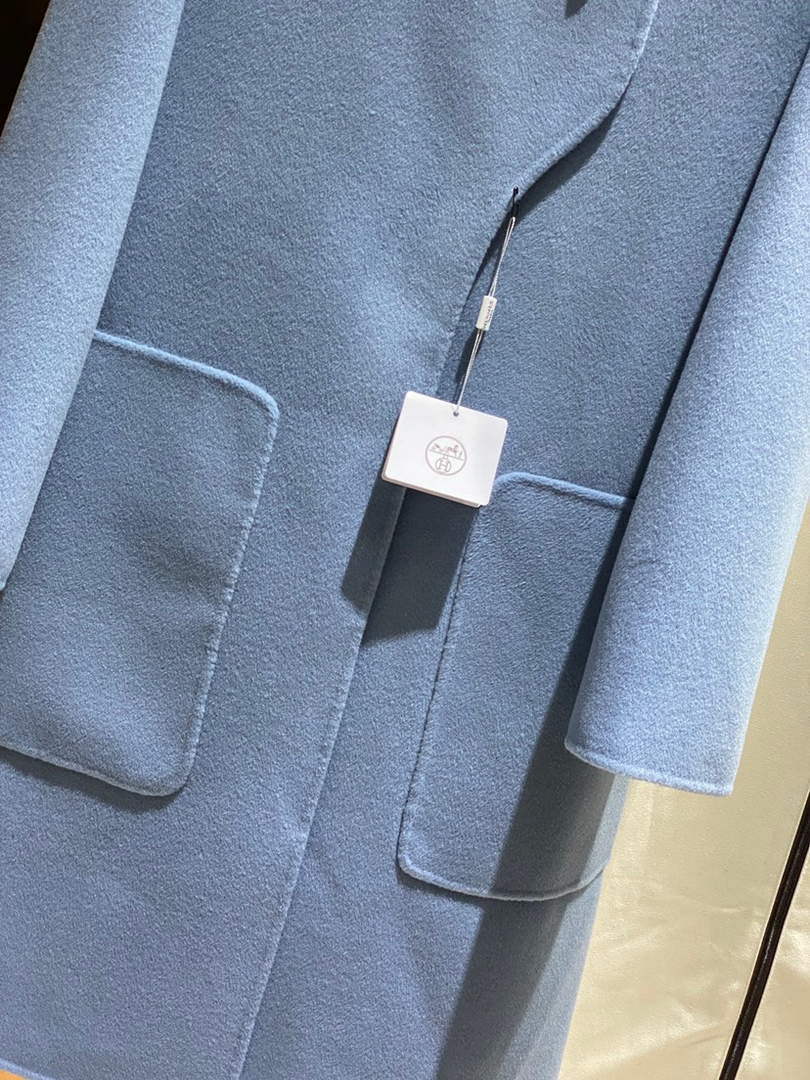 Hermes H2H0129DA0234 Women's Fashion Clothing Coat H33284