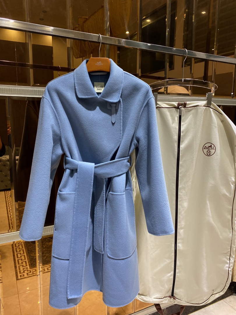 Hermes H2H0129DA0234 Women's Fashion Clothing Coat H33284