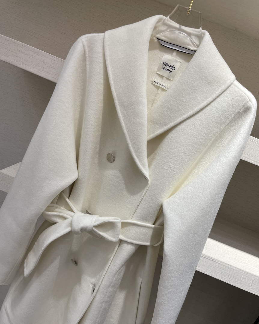 Hermes H2H0129DA0234 Women's Fashion Clothing Coat H33285