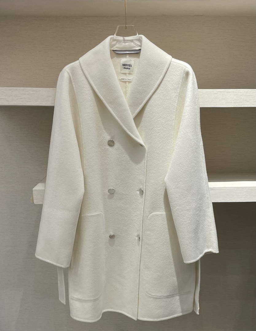 Hermes H2H0129DA0234 Women's Fashion Clothing Coat H33285