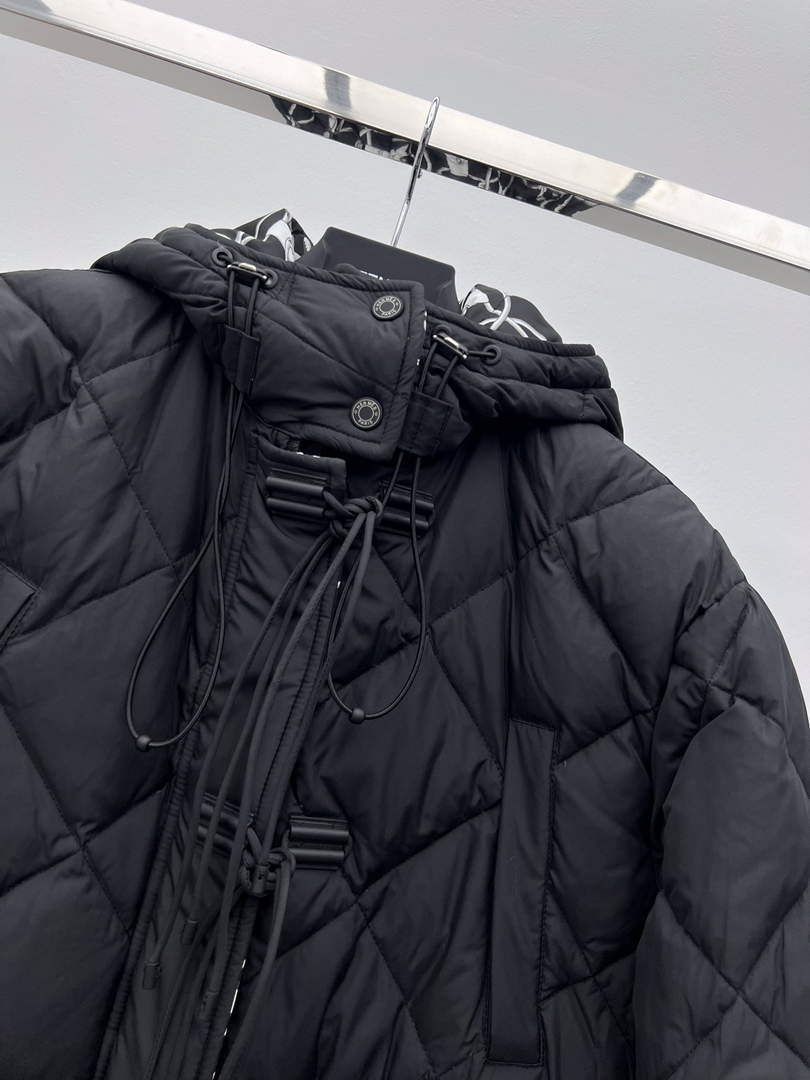 Hermes H2H4604DU02 Women's Fashion Clothing Reversible Puffer Coat H33266