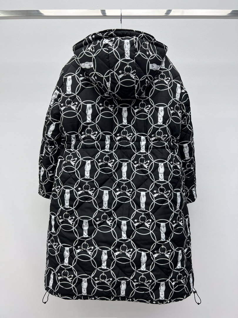 Hermes H2H4604DU02 Women's Fashion Clothing Reversible Puffer Coat H33266