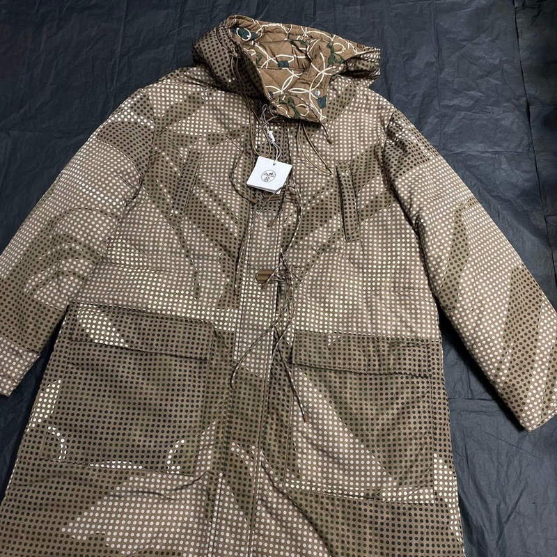 Hermes H2H4604DU02 Women's Fashion Clothing Reversible Puffer Coat H33267
