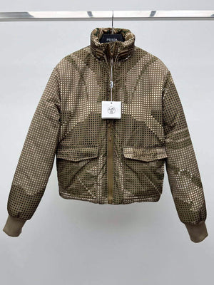 Hermes H2H4604DU02 Women's Fashion Clothing Reversible Puffer Coat H33269 - S - View 7