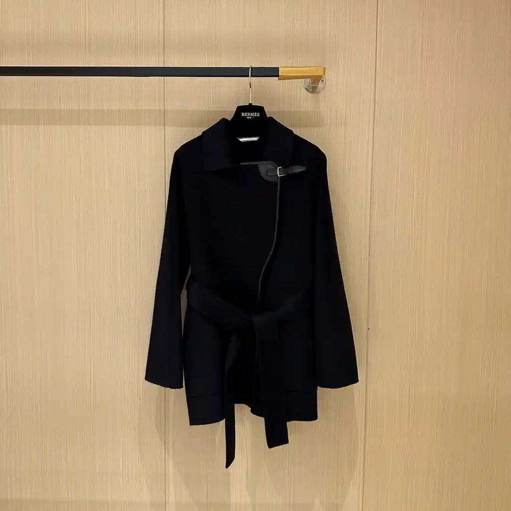 Hermes H4H0104DBMV32 Women Cashmere Coat H33330
