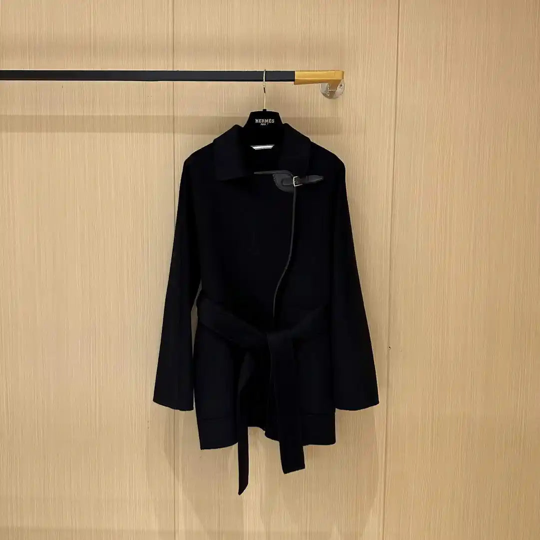 Hermes H4H0104DBMV32 Women Cashmere Coat H33330