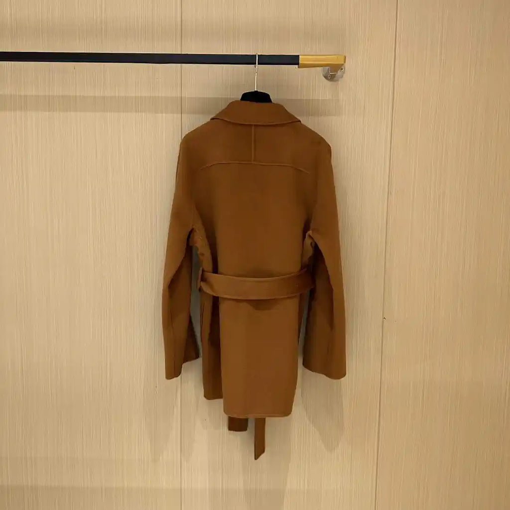 Hermes H4H0104DBMV32 Women Cashmere Coat H33331