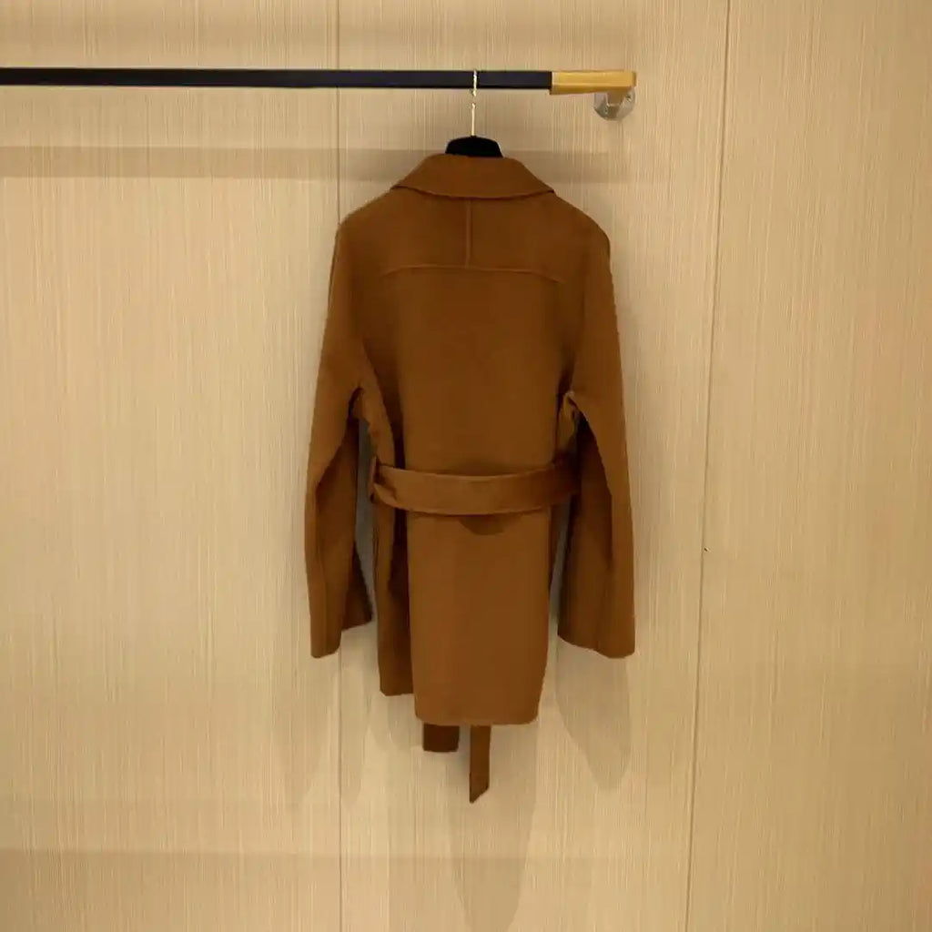 Hermes H4H0104DBMV32 Women Cashmere Coat H33331