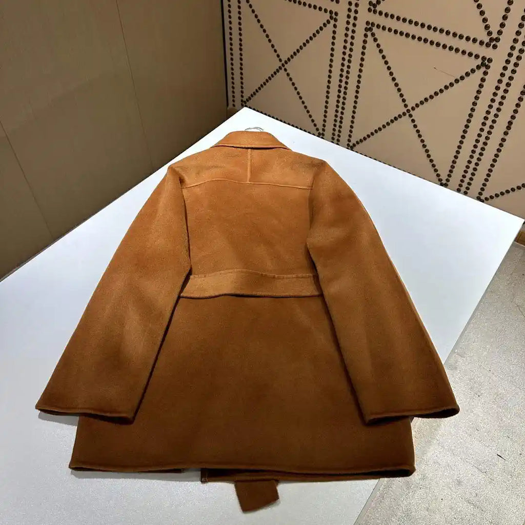 Hermes H4H0104DBMV32 Women Cashmere Coat H33331