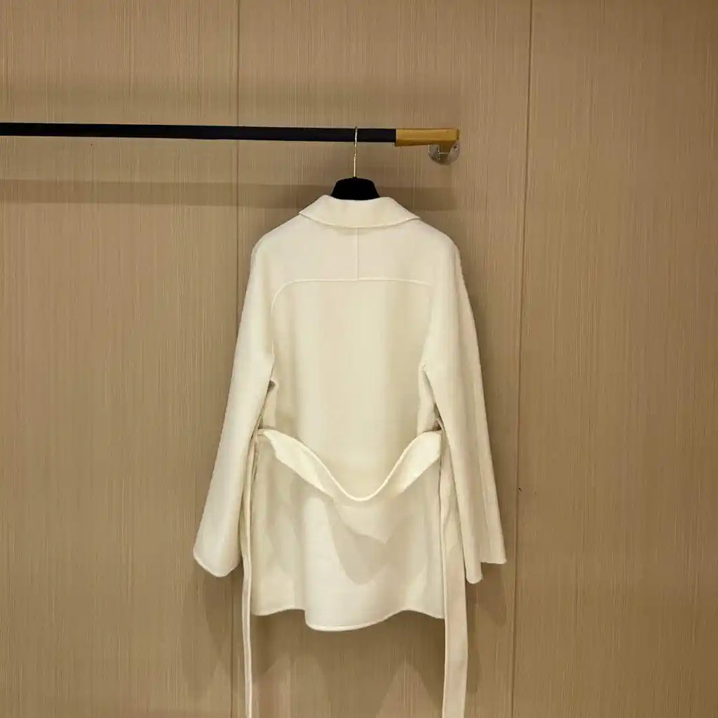 Hermes H4H0104DBMV32 Women Cashmere Coat H33332