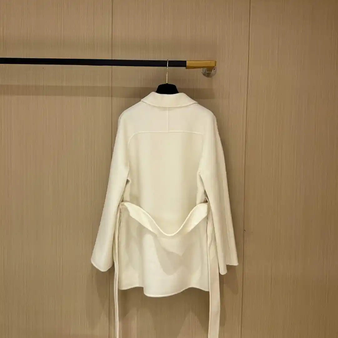Hermes H4H0104DBMV32 Women Cashmere Coat H33332