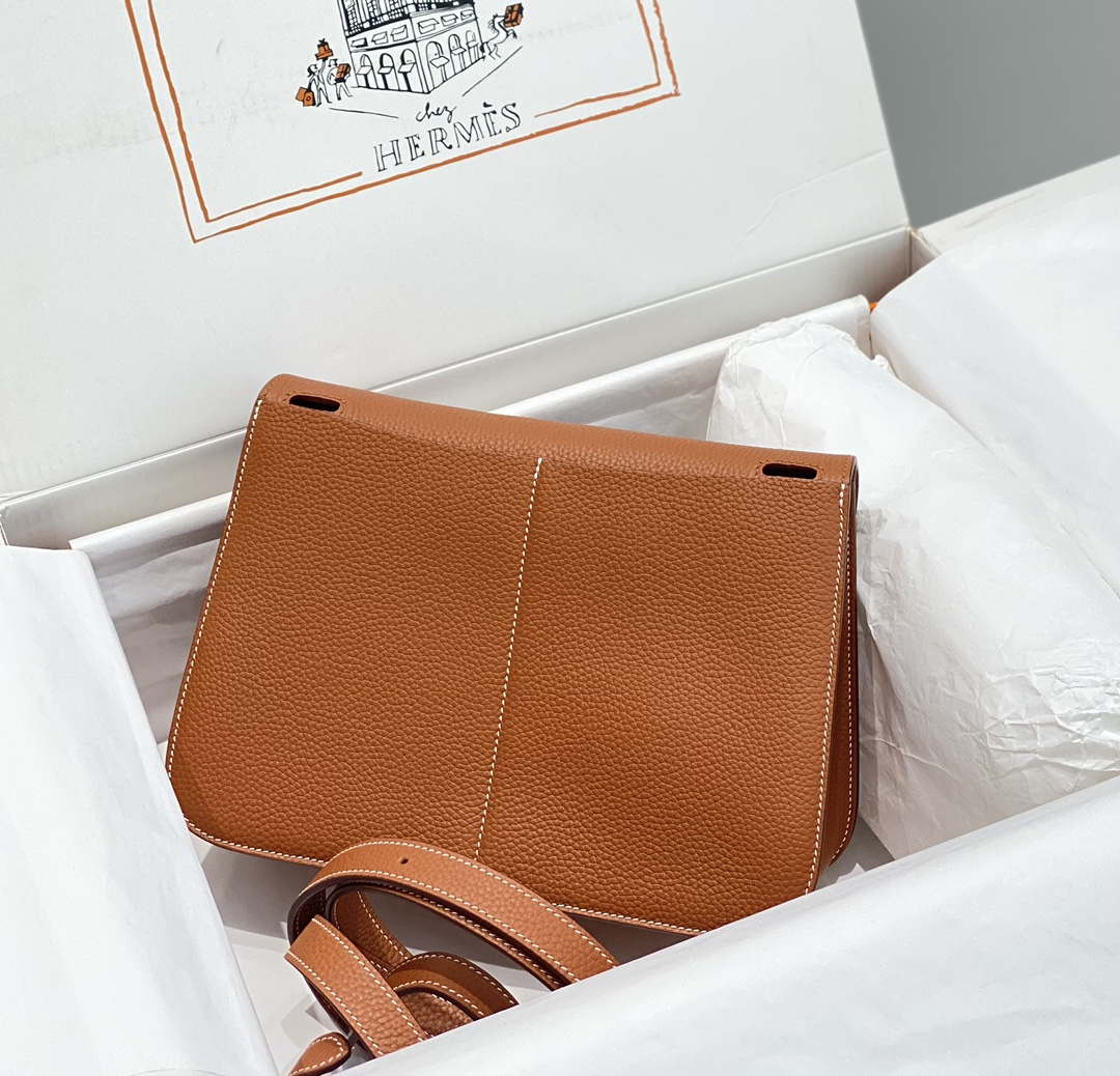 Hermes halzan 25 clemence stamp B Silver H98802 - Default Title - View 2