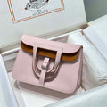Hermes halzan 25 clemence stamp B Silver H98805 - Default Title - View 1