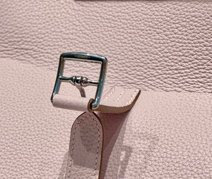 Hermes halzan 25 clemence stamp B Silver H98805 - Default Title - View 6