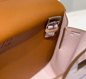 Hermes halzan 25 clemence stamp B Silver H98805 - Default Title - View 8