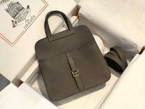Hermes halzan clemence stamp B Gold H98809 - 22 cm - View 3