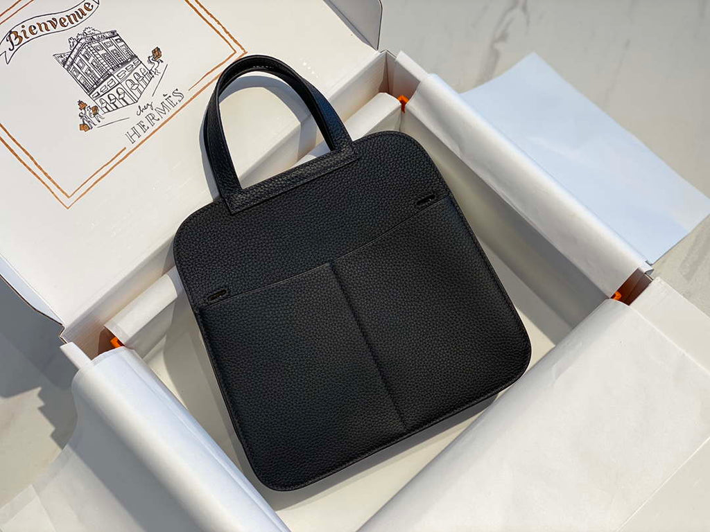 Hermes halzan clemence stamp B Gold H98810
