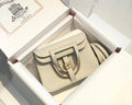 Hermes halzan clemence stamp B Gold H98812