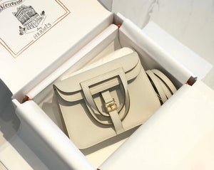 Hermes halzan clemence stamp B Gold H98812 - 22 cm - View 1