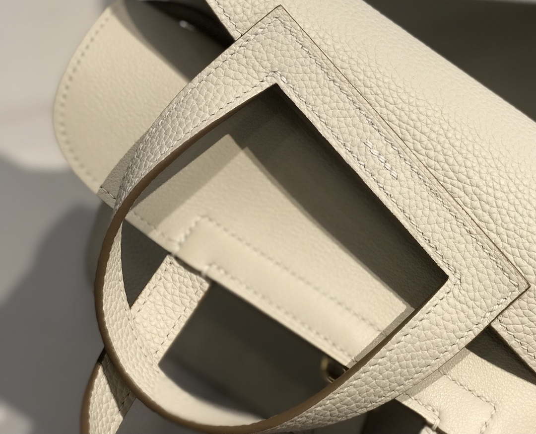 Hermes halzan clemence stamp B Gold H98812 - 22 cm - View 5