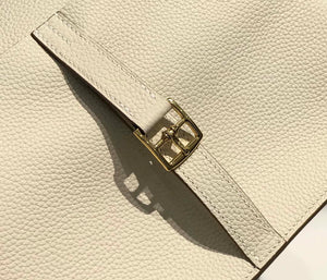 Hermes halzan clemence stamp B Gold H98812 - 22 cm - View 16