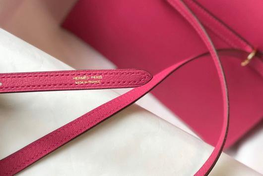 Hermes Kelly Danse  22cm Leather Bag 20351 Plum - luxibagsmall