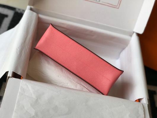 Hermes Kelly Danse  22cm Leather Bag 20359 Pink - luxibagsmall