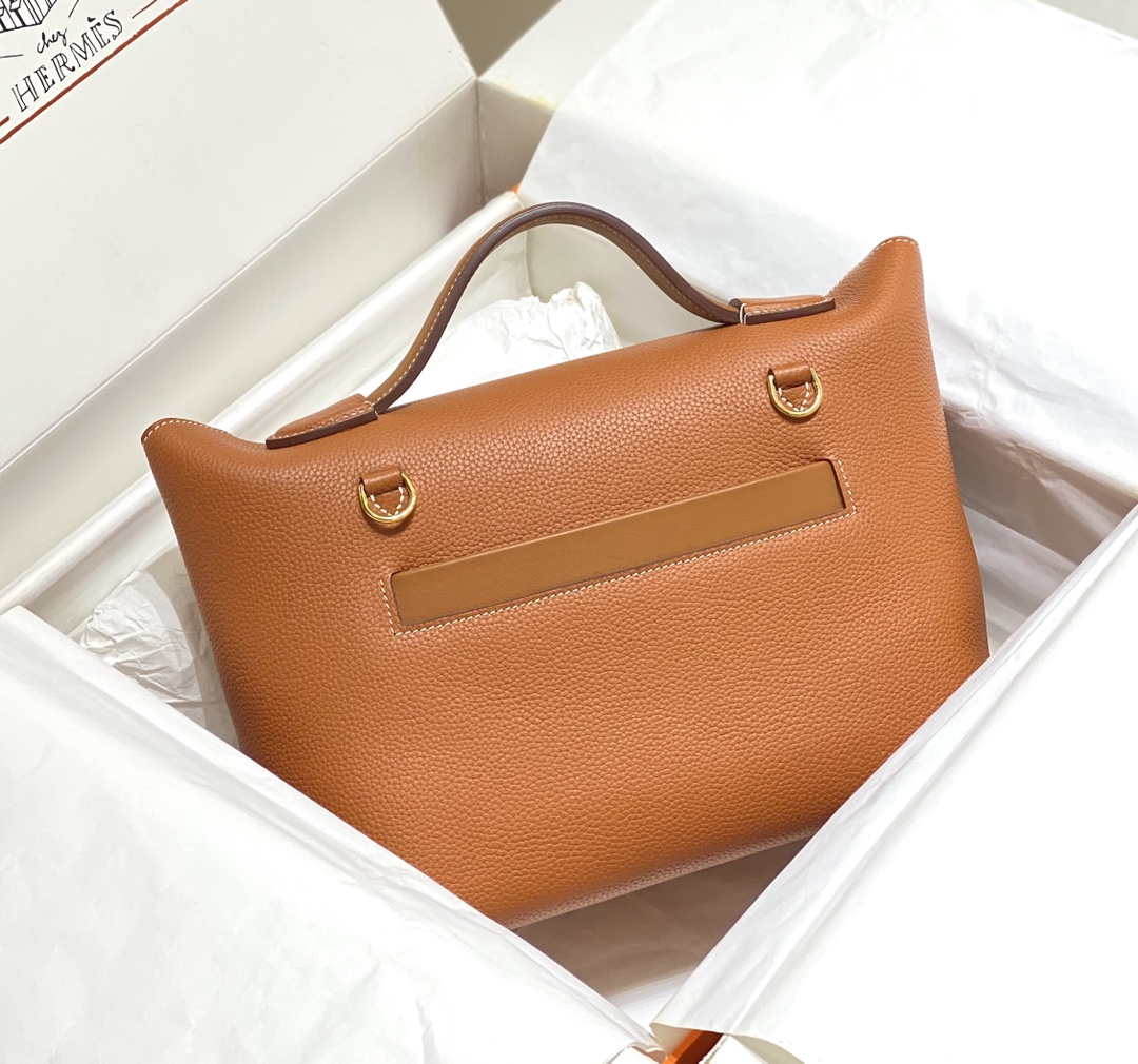 Hermes Kelly 2424 Leather 29cm H230267 Brown Shoulder bag - Default Title - View 2