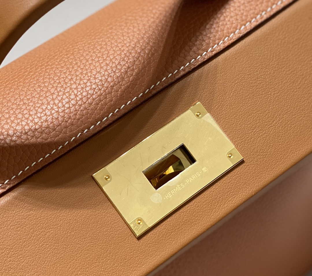Hermes Kelly 2424 Leather 29cm H230267 Brown Shoulder bag - Default Title - View 5