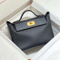 Hermes Kelly 2424 Leather 29cm H230268 Black Shoulder bag - Default Title - View 1