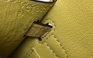 Hermes Kelly Bag Designer Hermes 19CM Shoulder Mini Bag Yellow 20451 - Default Title - View 7