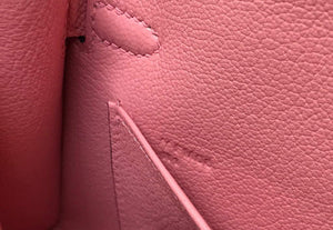 Hermes Kelly Bag Hermes 19CM Epsom Shoulder Mini Bag Pink 20477 - Default Title - View 9