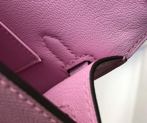 Hermes Kelly Bag Hermes 19CM Epsom Shoulder Mini Bag purple 20459 - Default Title - View 7
