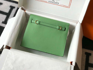 Hermes Kelly Danse 22cm Leather Bag 20362 Avocado Green - Default Title - View 3